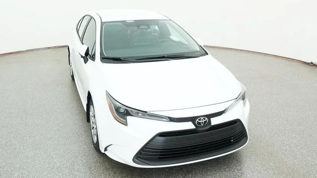 New 2026 White Toyota LE image 8
