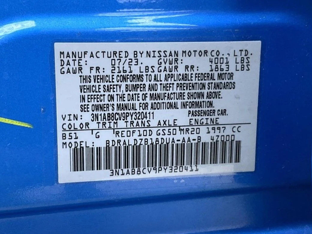 Used 2023 Blue Nissan SV image 26