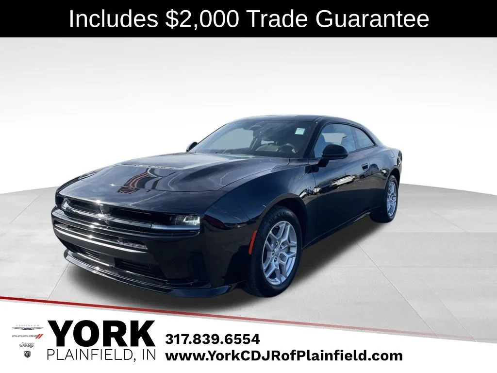 New 2026 Diamond Black Crystal Pearlcoat Dodge R/T image 1