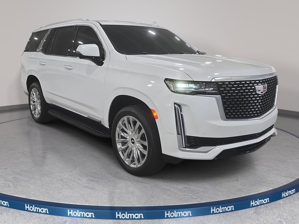 Used 2023 Crystal White Tricoat Cadillac Premium Luxury image 4