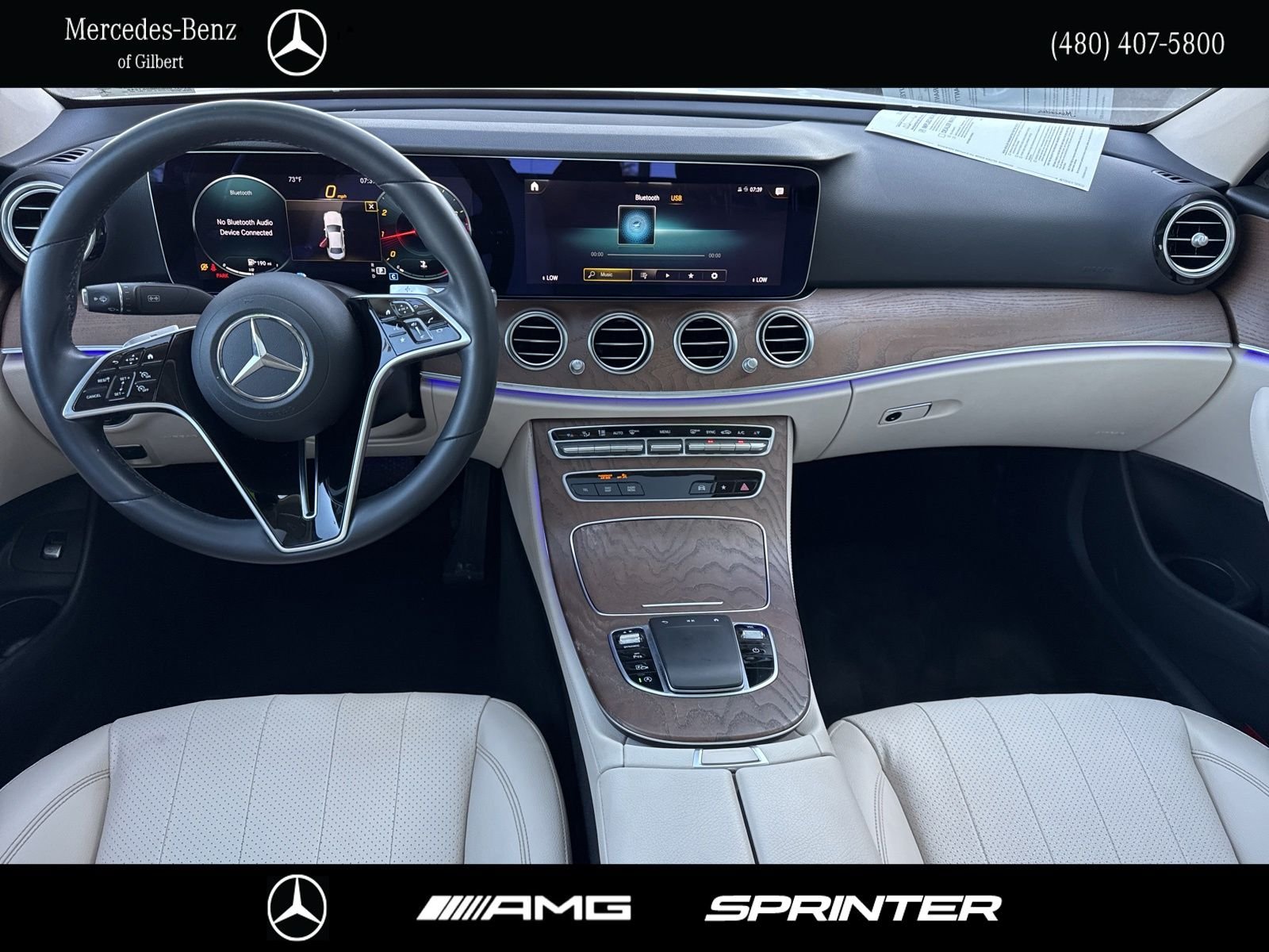 Certified Used 2022 White Mercedes-Benz E 350 image 21