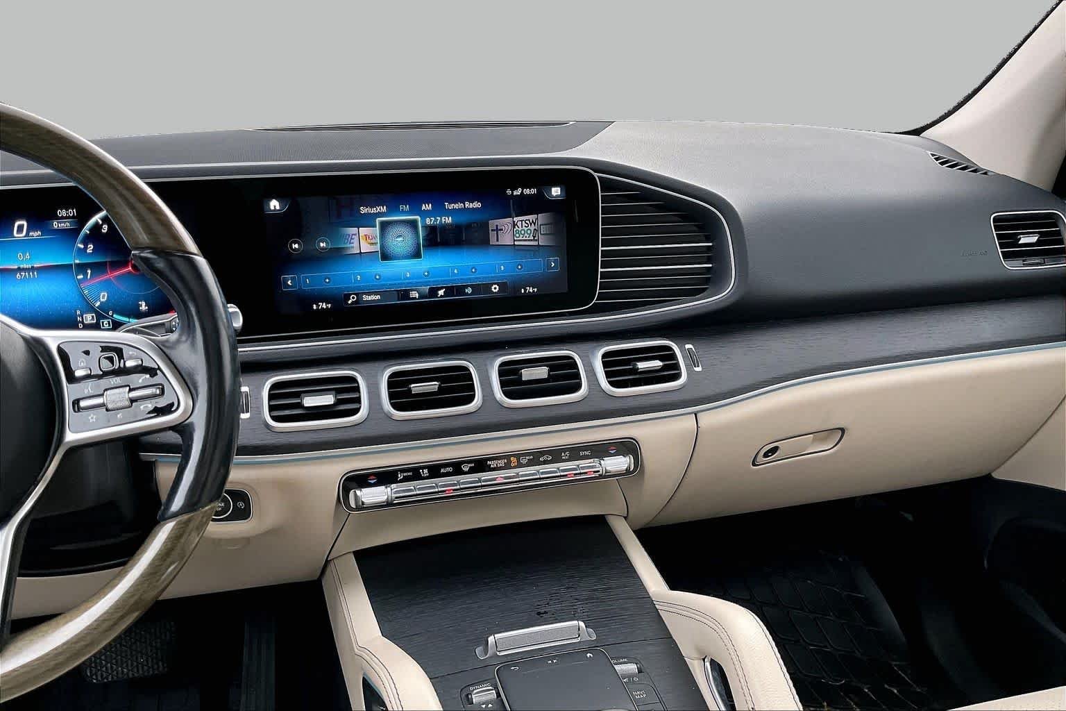 Certified Used 2022 MANUFAKTUR Diamond White Bright Mercedes-Benz GLE 350 image 7
