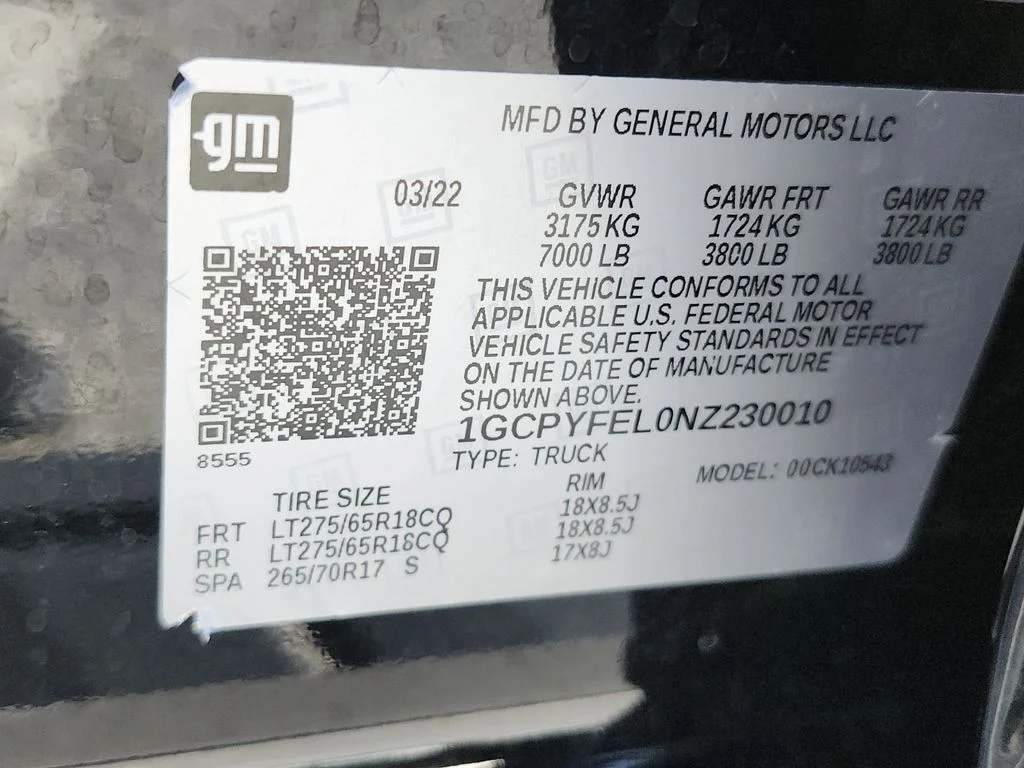 Used 2022 Black Chevrolet LT Trail Boss image 41