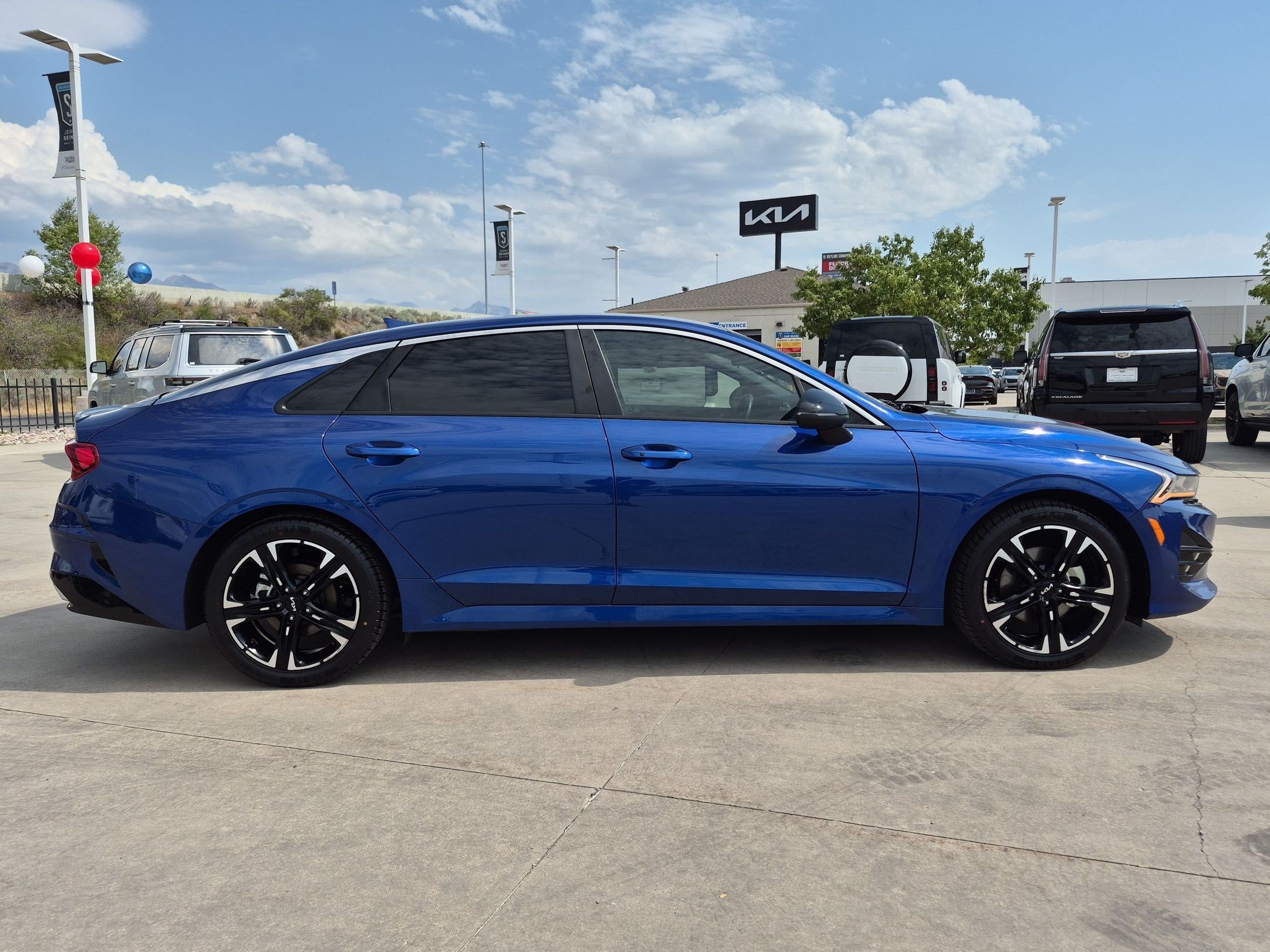 Used 2024 Sapphire Blue Kia GT-Line image 6