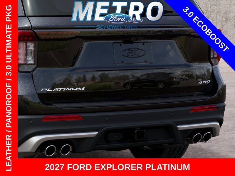 New 2027 Agate Black Metallic Ford Platinum image 23