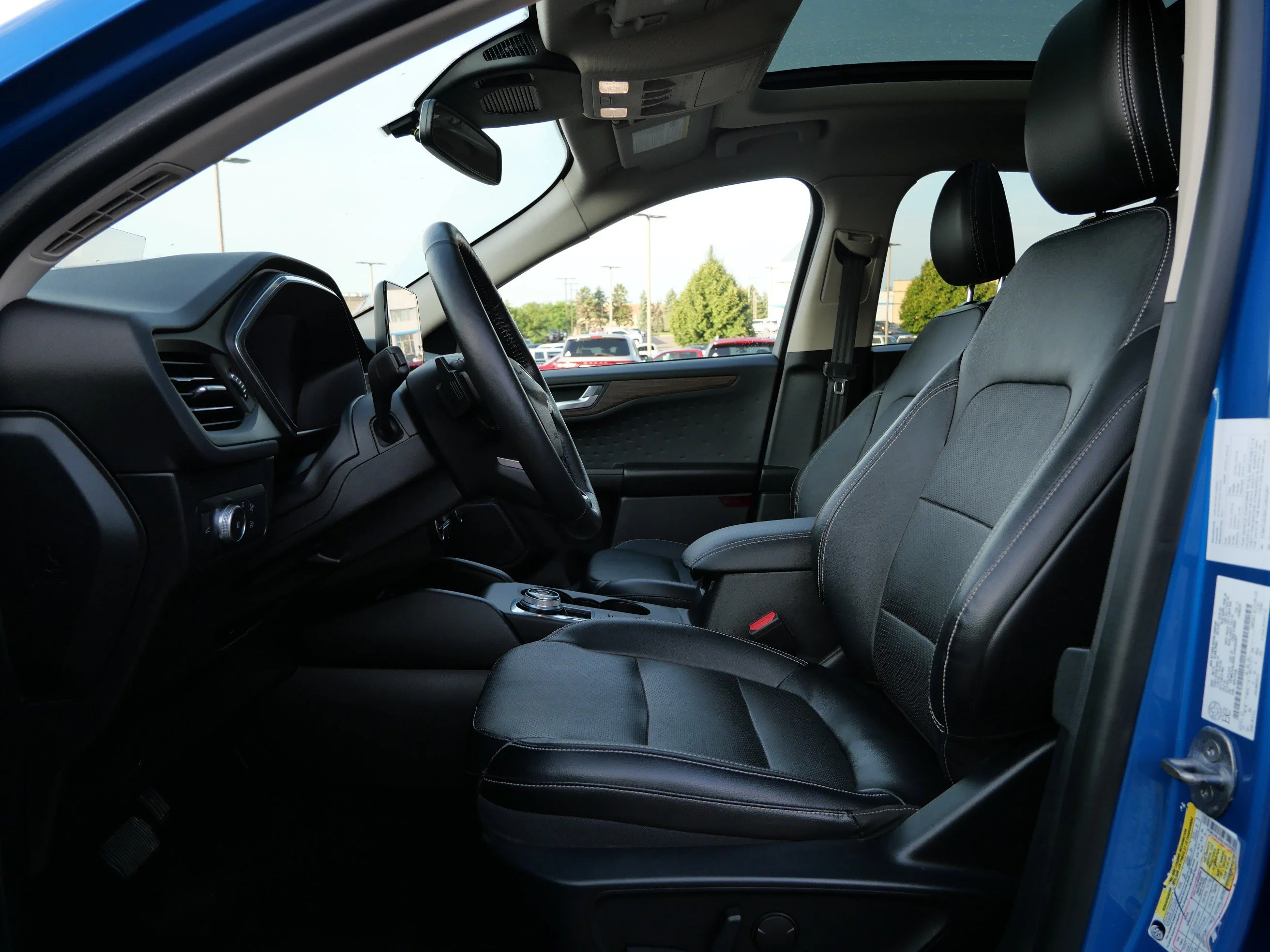Certified Used 2020 Velocity Blue Metallic Ford Titanium image 10