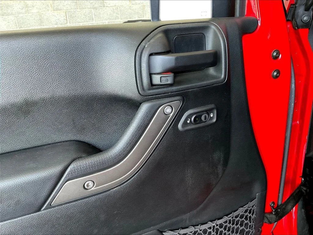 Used 2017 Red Clearcoat Jeep Unlimited Sport image 18