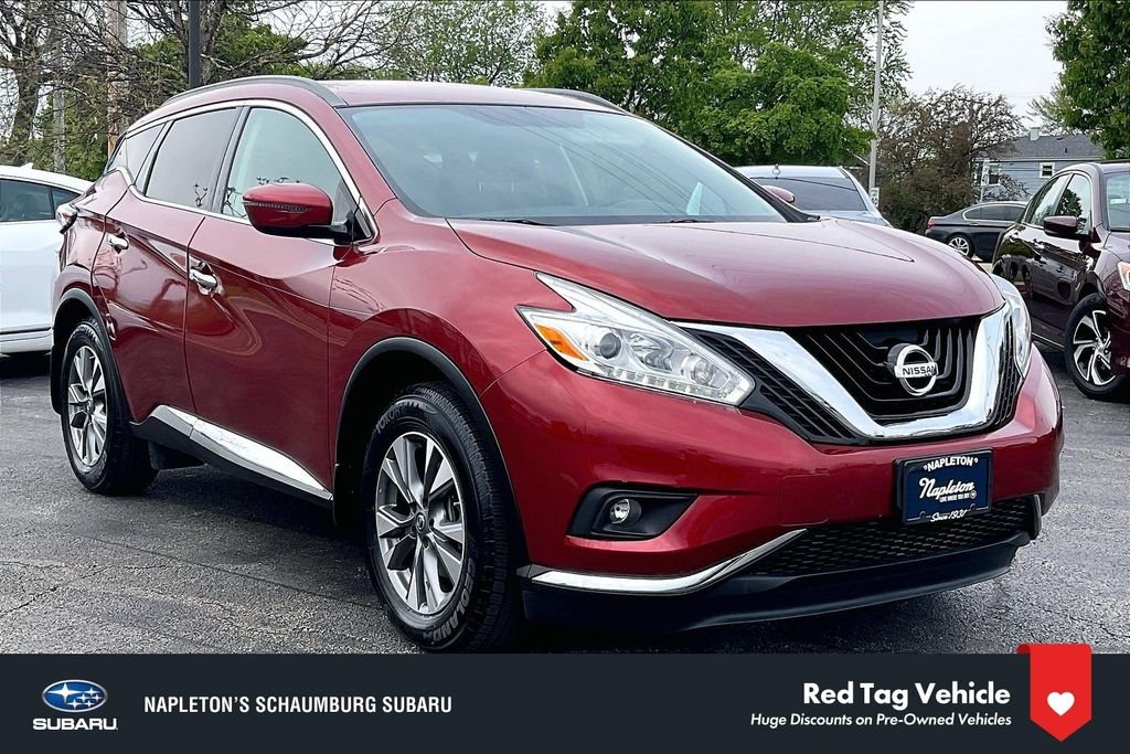 Used 2017 Red Nissan SV image 1