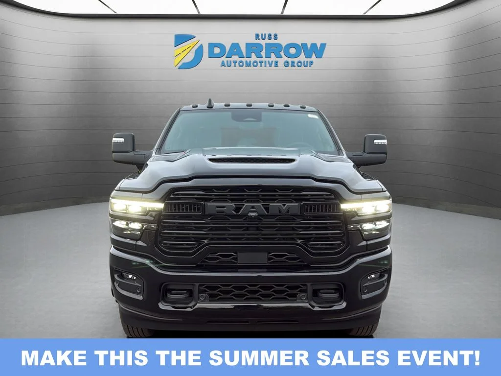New 2026 Diamond Black Crystal Pearl-Coat Exterior Paint RAM Laramie image 8