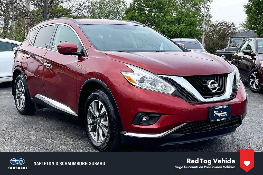 Used 2017 Red Nissan SV image 1