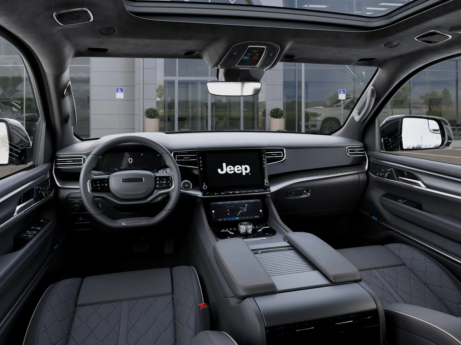 New 2025 Diamond Black Crystal Pearl-Coat Exterior Paint Jeep Series II image 46