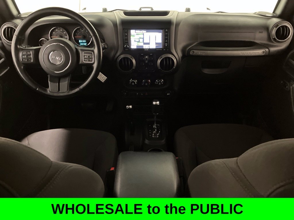 Used 2017 Jeep Wrangler Unlimited Sport S with VIN 1C4BJWDG3HL650161 for sale in Milford, NH