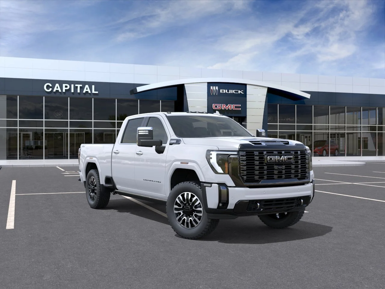 New 2026 Summit White GMC Denali Ultimate image 2