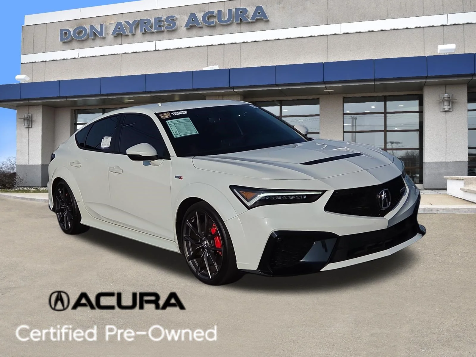 Certified Used 2025 Platinum White Pearl Acura TYPE S image 34