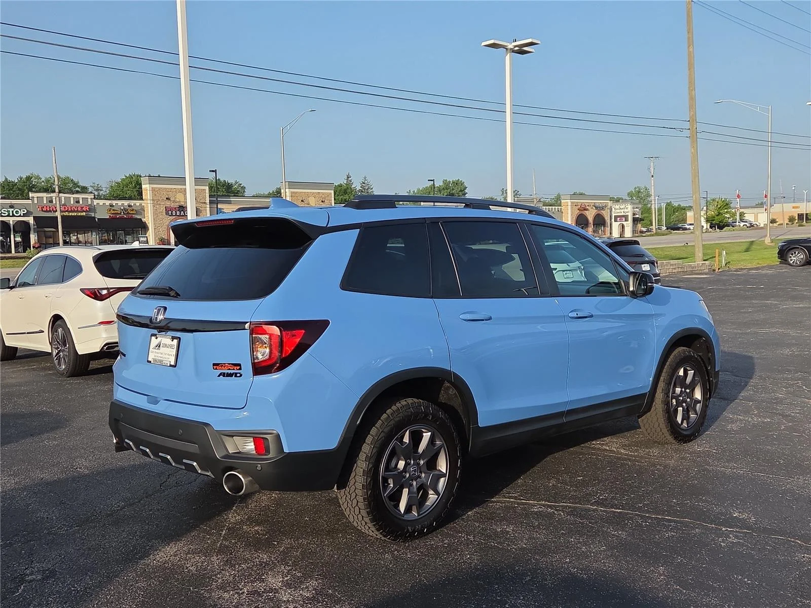Used 2024 Diffused Sky Blue Pearl Honda TrailSport image 32