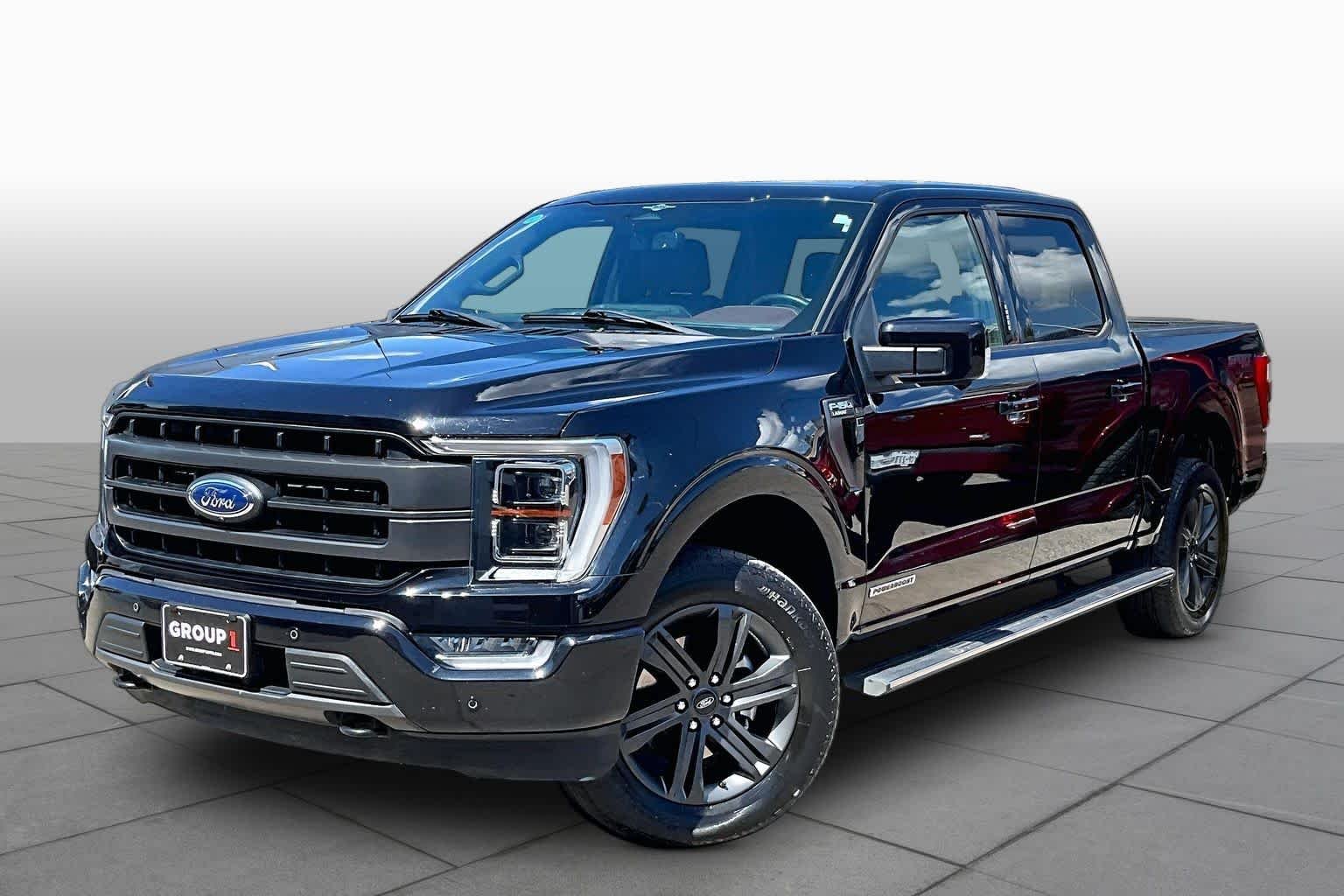 Used 2023 Agate Black Metallic Ford LARIAT image 35