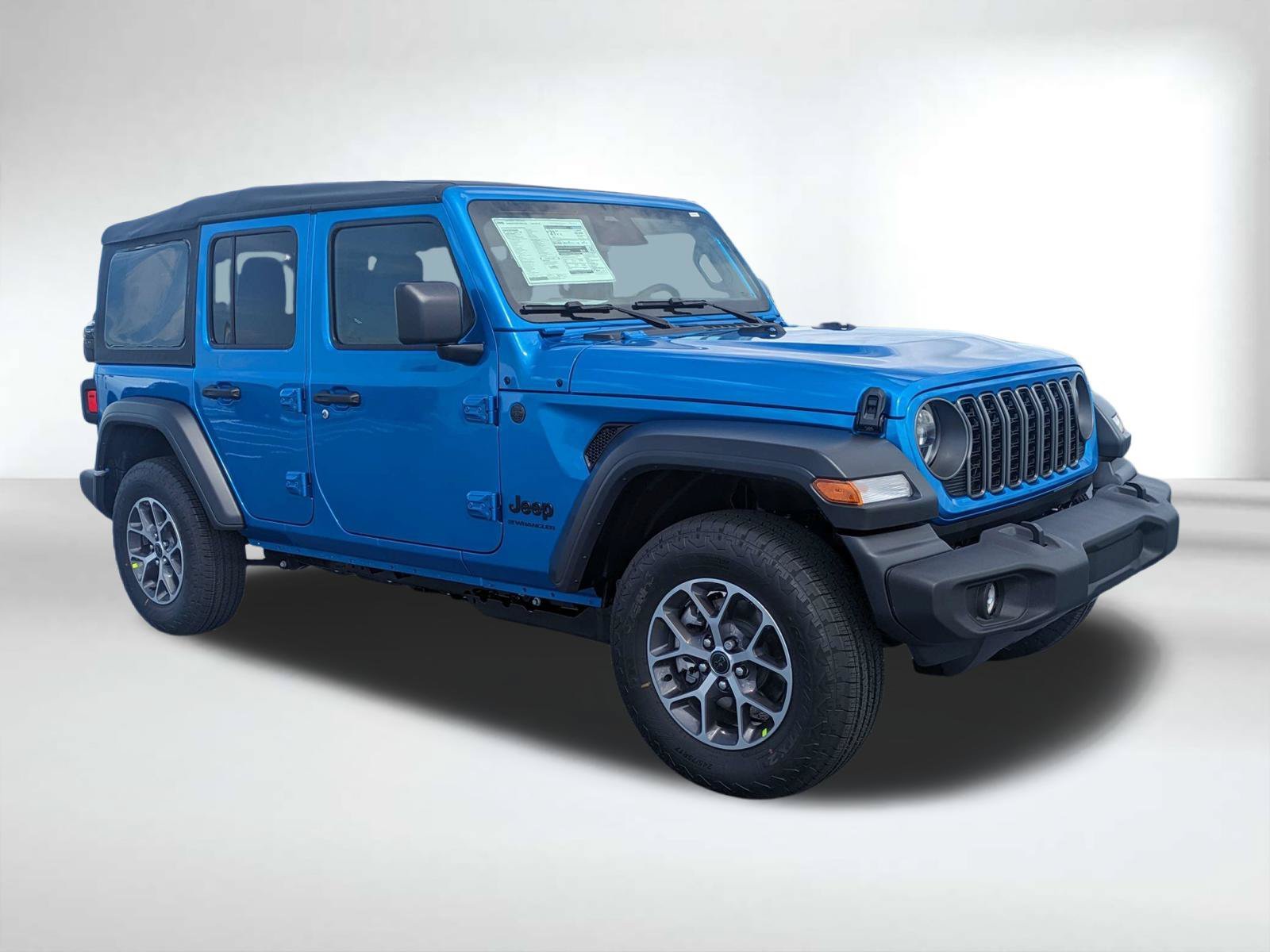 New 2026 Hydro Blue Pearl-Coat Exterior Paint Jeep Sport S image 2
