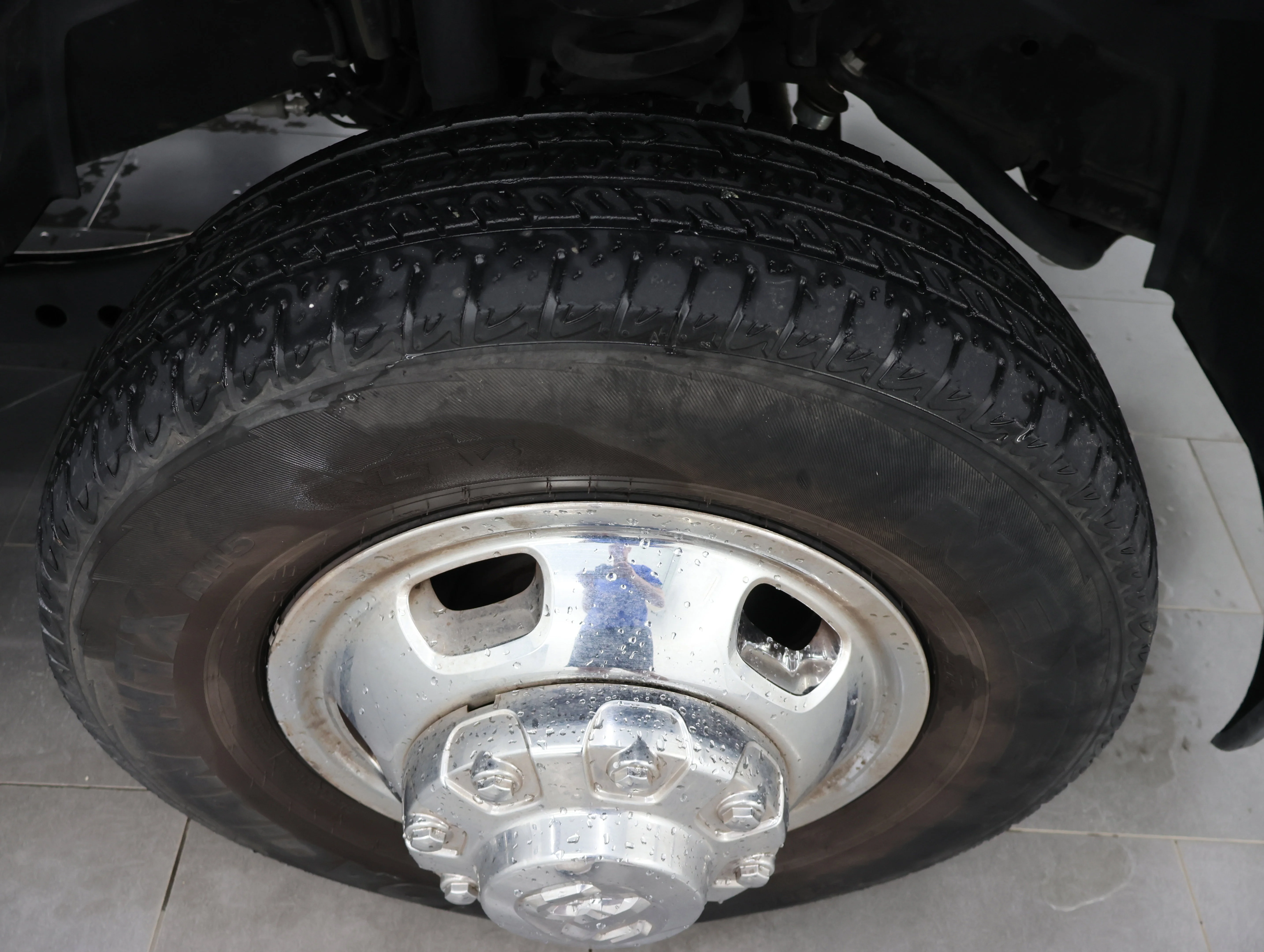 Used 2022 Patriot Blue Pearlcoat Ram Tradesman image 3