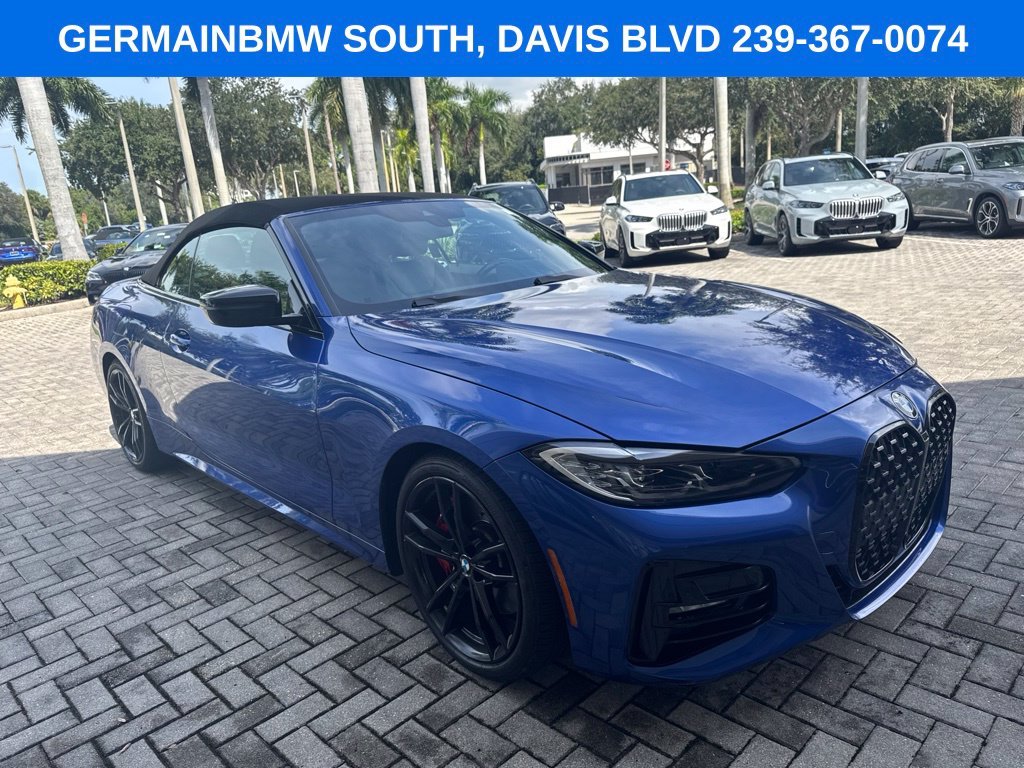 Used 2021 Blue Metallic BMW 430i image 8