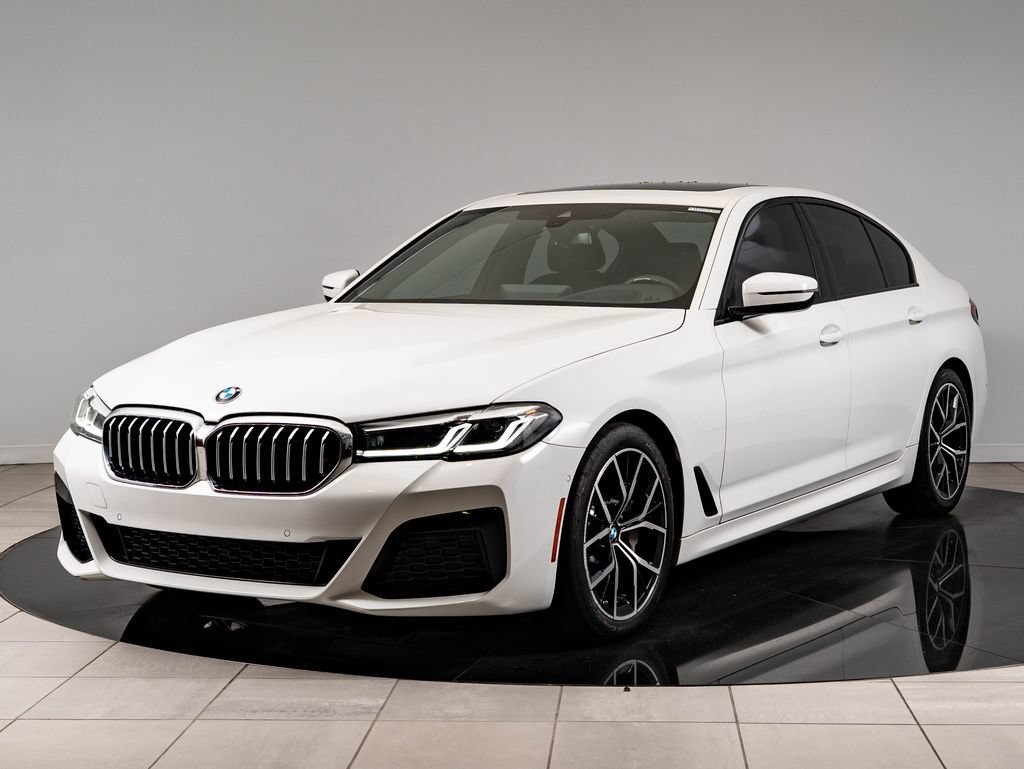 Used 2023 Alpine White BMW 530i xDrive image 1