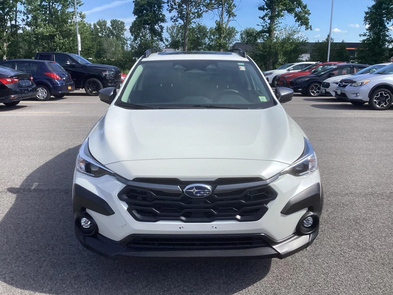 Used 2024 Crystal White Pearl Subaru Premium image 2