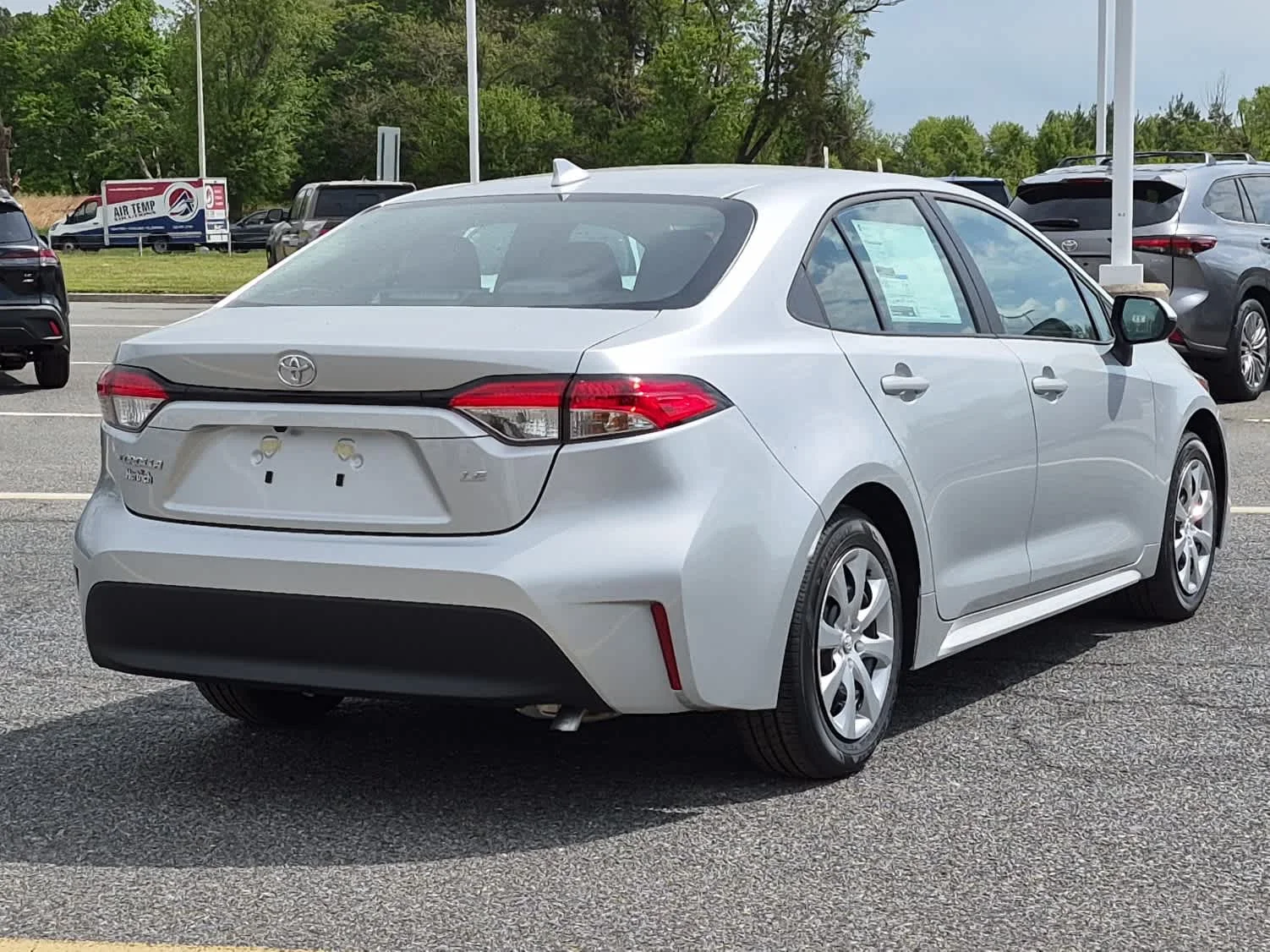 Used 2026 Classic Silver Metallic Toyota LE image 4