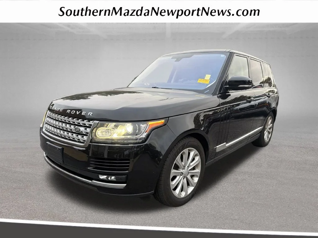 Used 2016 Black Land Rover 3.0L V6 Supercharged HSE image 1