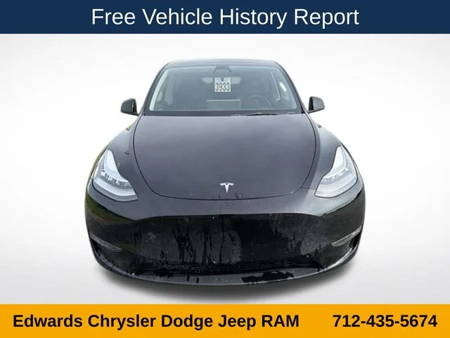 Used 2023 Tesla Model Y Long Range with VIN 7SAYGDEE6PA057244 for sale in Council Bluffs, IA