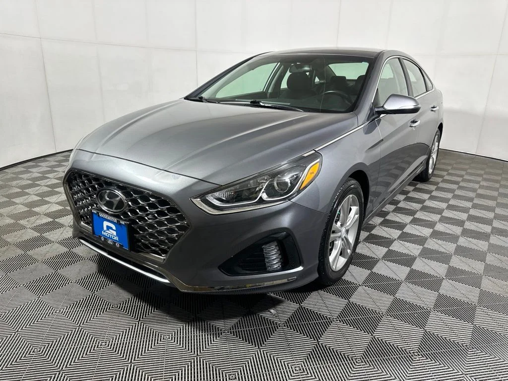 Used 2019 Machine Gray Hyundai SEL image 4