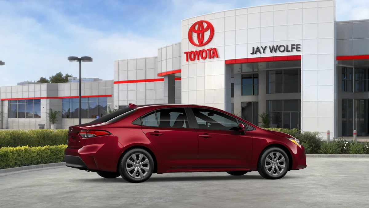 New 2026 Ruby Flare Pearl Toyota LE image 11