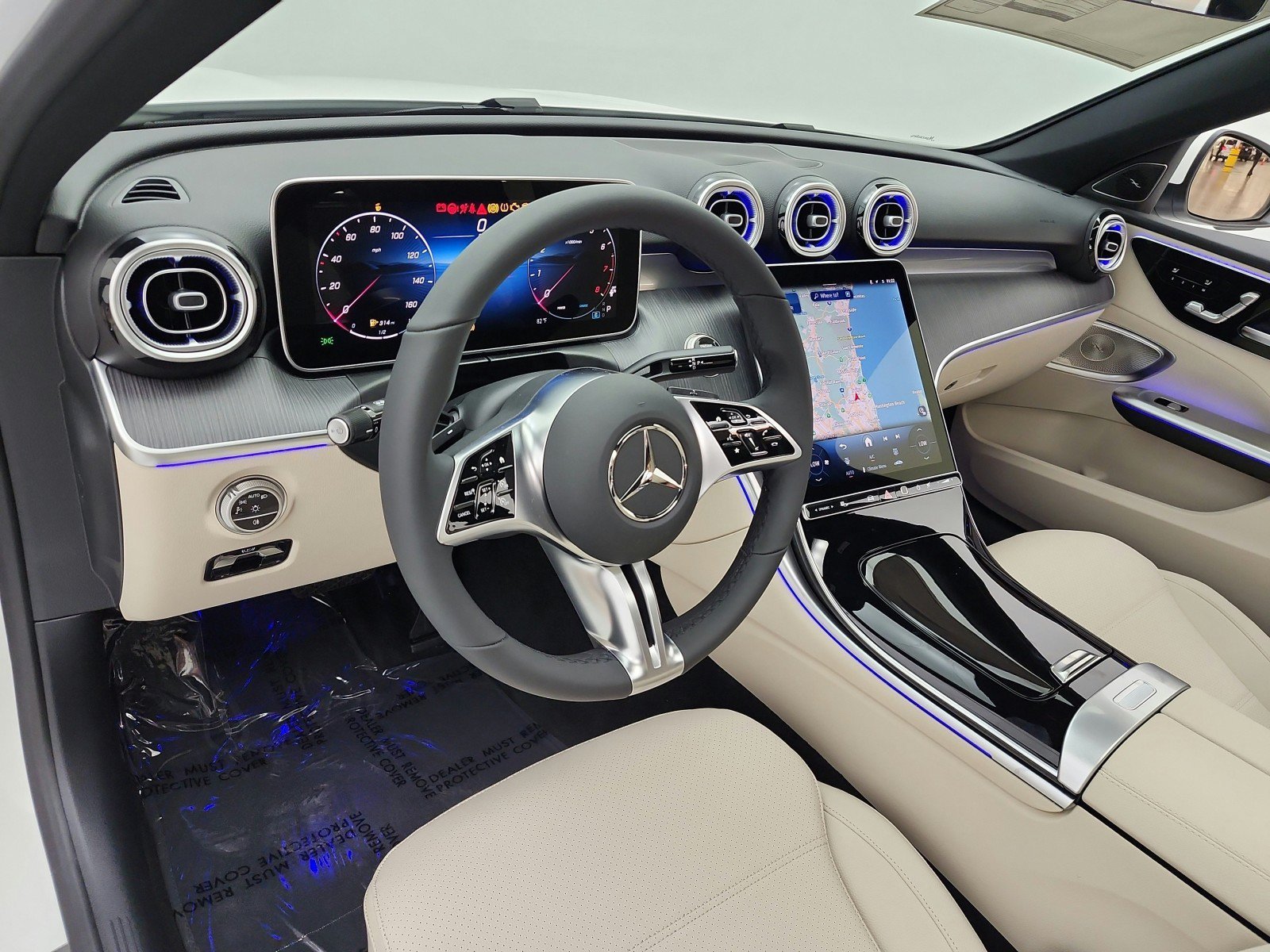 New 2026 Polar White Mercedes-Benz C 300 Sedan image 24