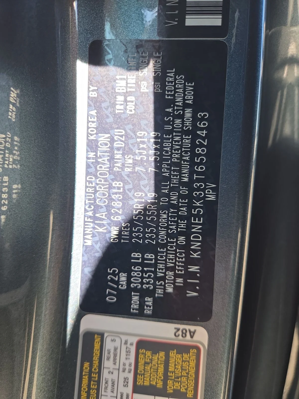 Certified Used 2026 Astra Blue Kia SX Prestige image 41