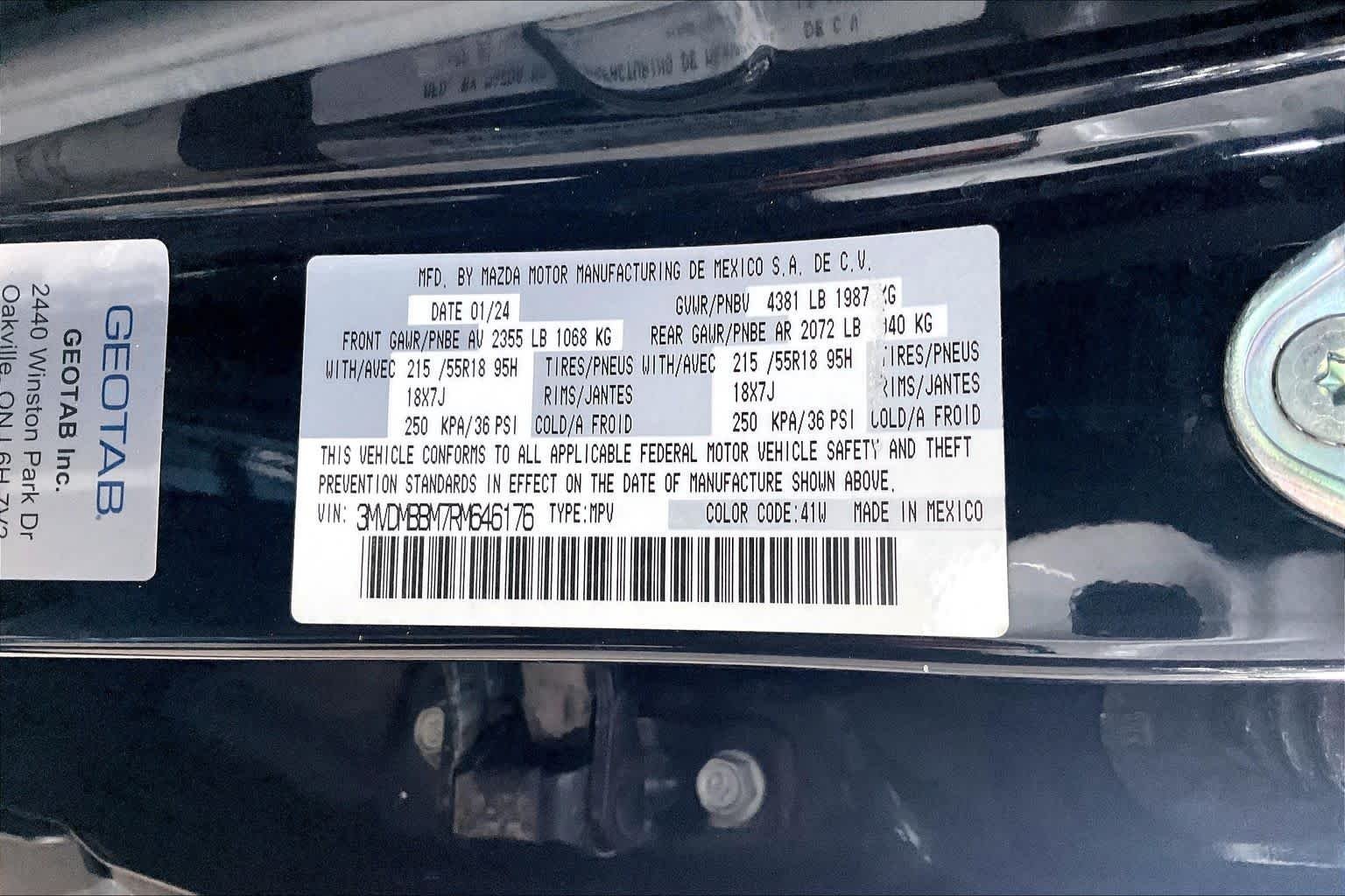 Used 2024 Jet Black Mica Mazda 2.5 S Select Sport image 34