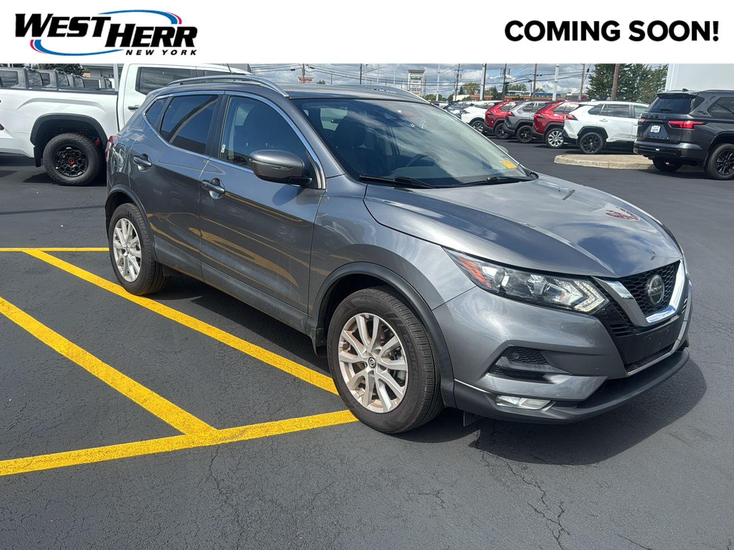 Used 2020 Gun Metallic Nissan SV image 1