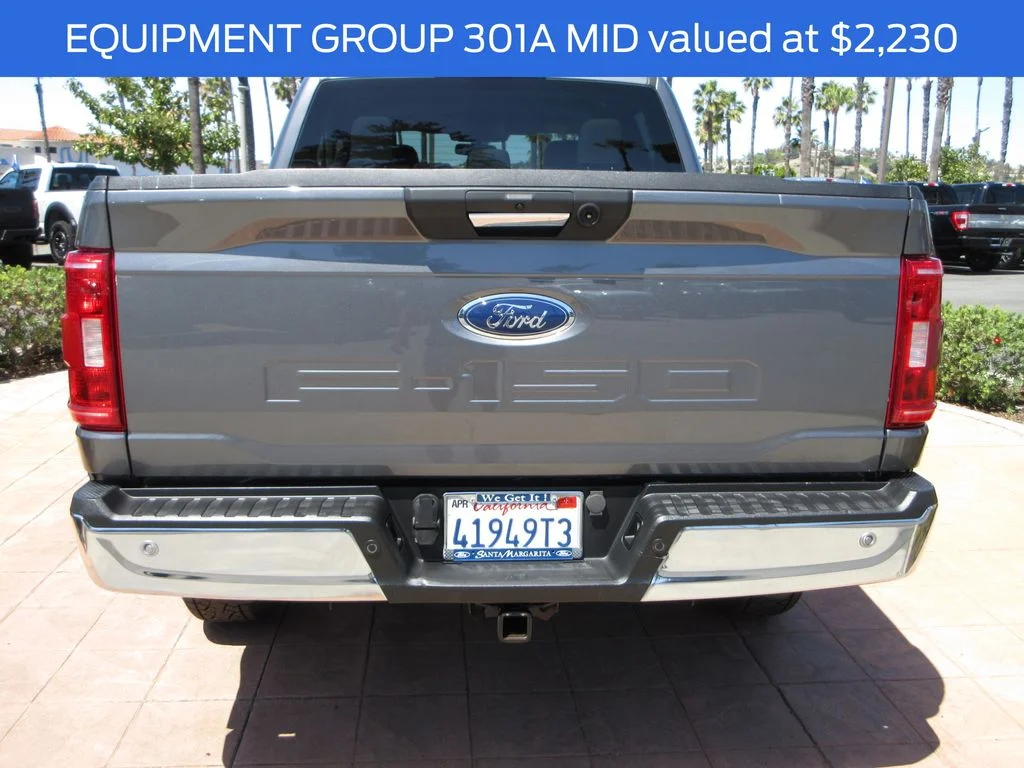 Certified Used 2023 Gray Metallic Ford XLT image 3