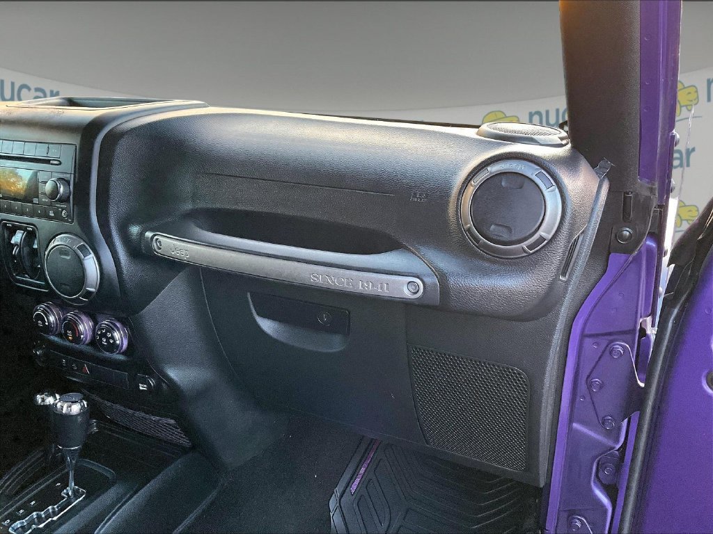 Used 2018 Xtreme Purple Pearlcoat Jeep Unlimited Sport image 13