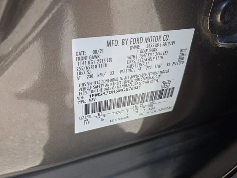 Used 2021 Stone Gray Metallic Ford XLT image 7