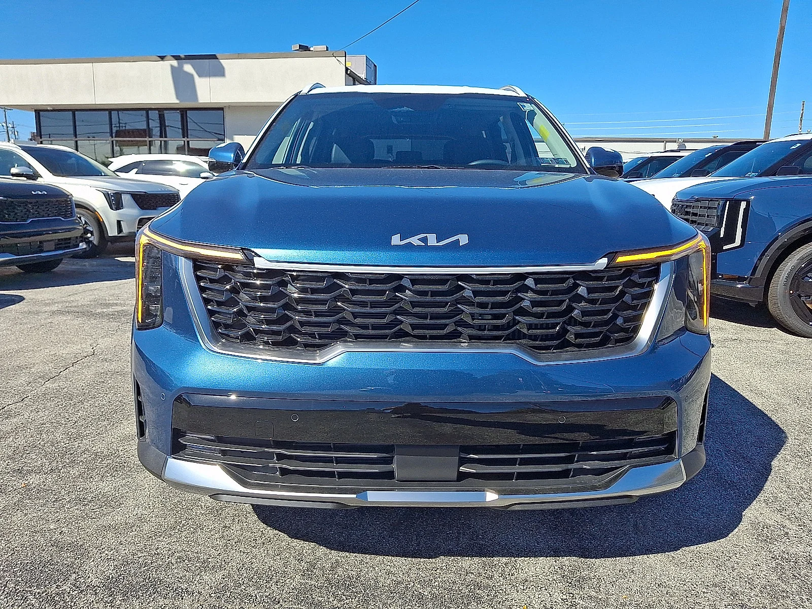 New 2026 Blue Kia EX image 3