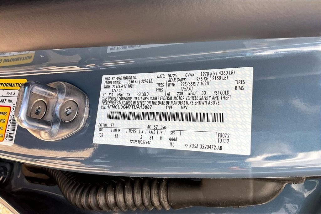 New 2026 Vapor Blue Metallic Ford Active image 11