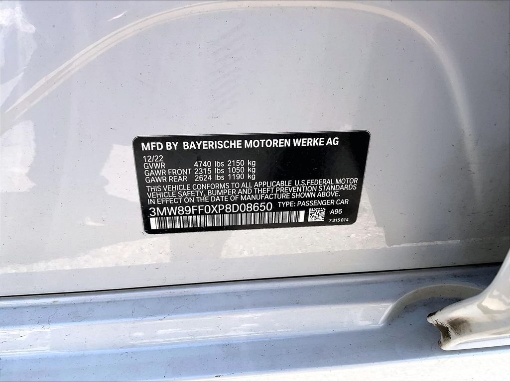 Used 2023 Mineral White Metallic BMW 330i xDrive image 32