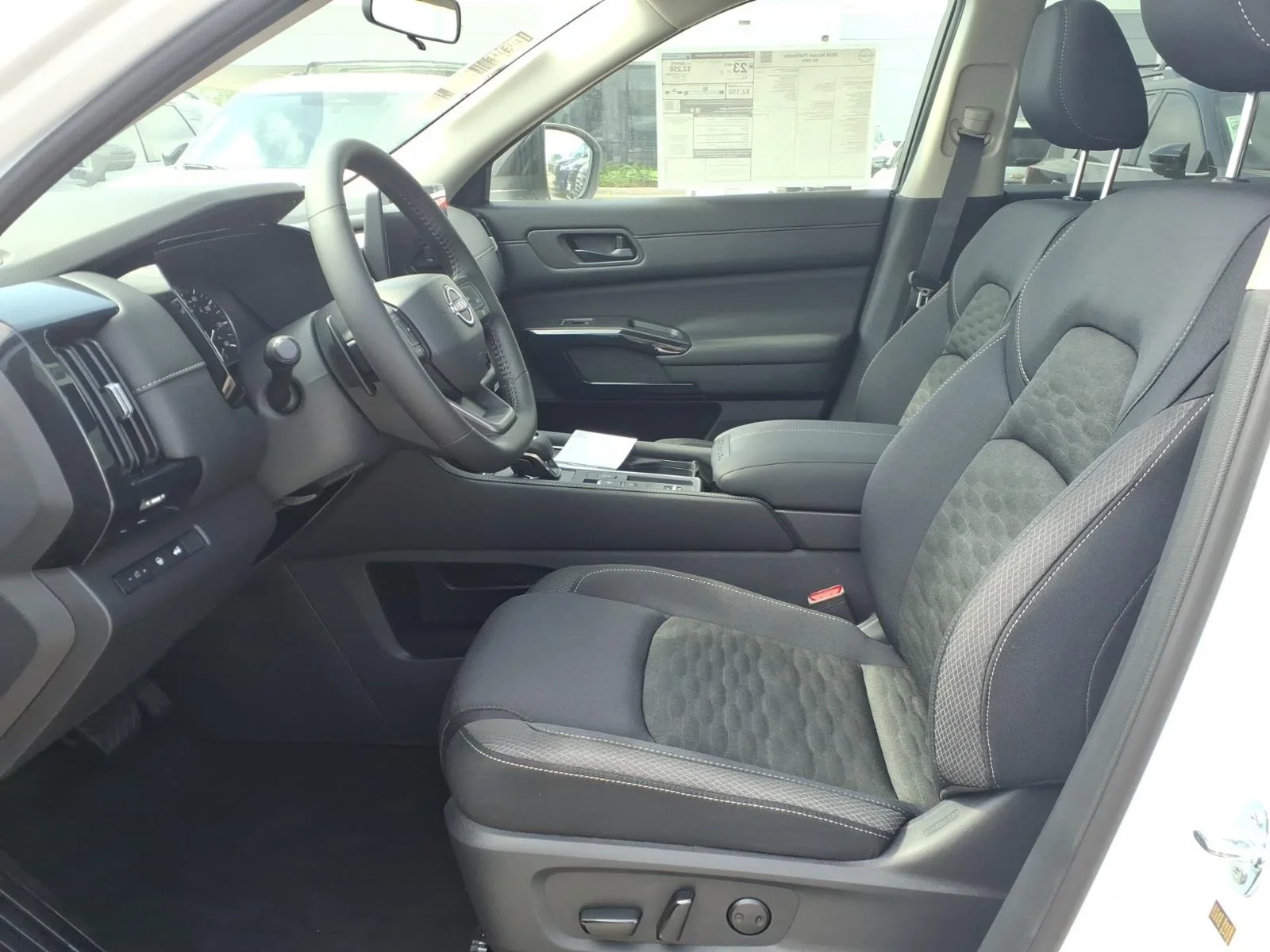 2026 Nissan Pathfinder SV White at Robbins Nissan