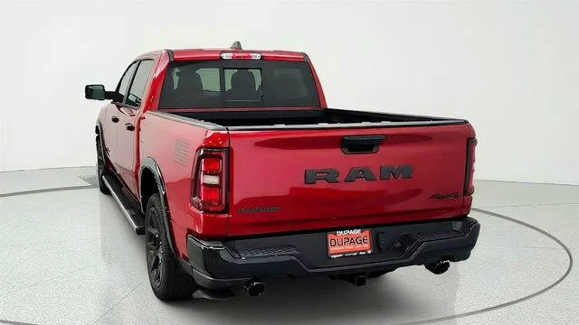 New 2026 Molten Red Pearl-Coat Exterior Paint RAM Laramie image 10