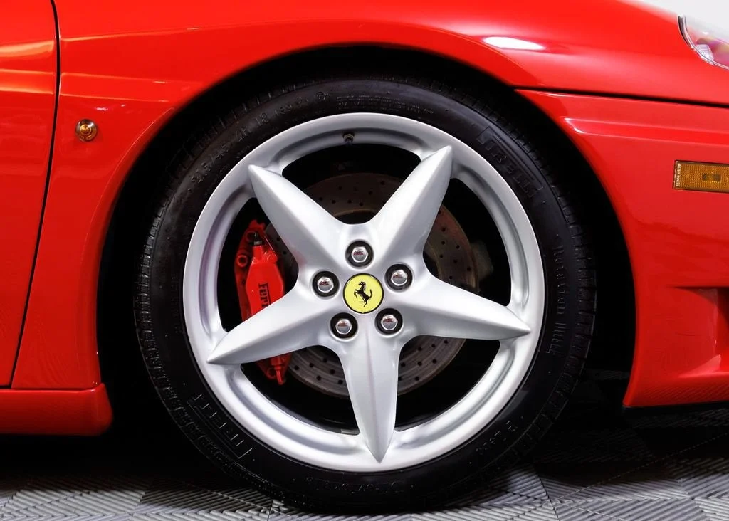 Used 2003 Rosso Corsa Ferrari Spider OEM Manual image 12