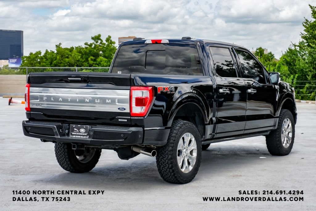Used 2022 Black Ford Platinum image 6