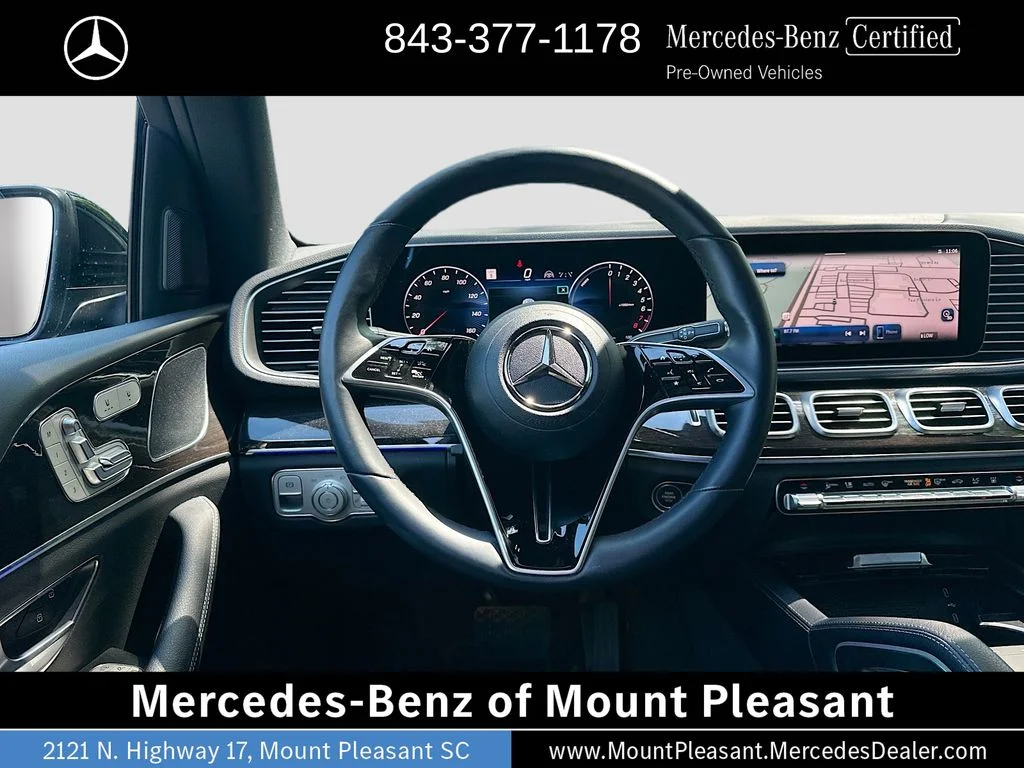 Certified Used 2025 Black Mercedes-Benz GLE 450e image 24