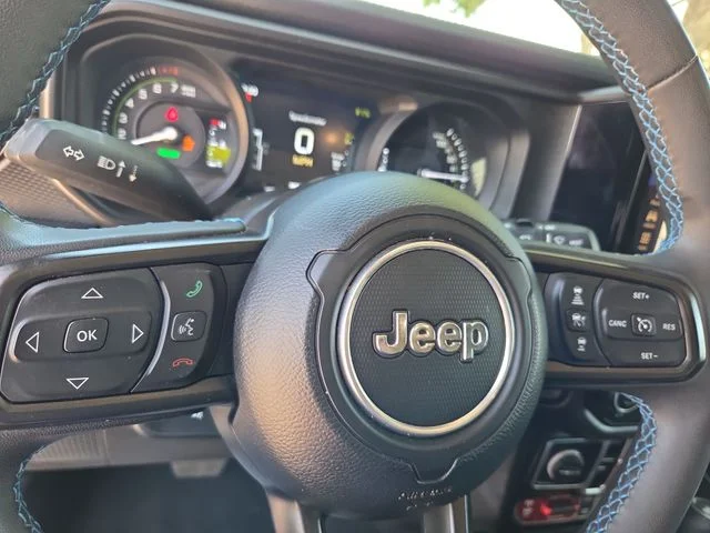 Used 2024 Silver Jeep Rubicon 4xe image 10