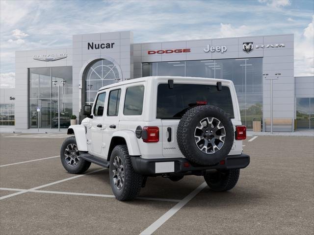 New 2026 Bright White Clear-Coat Exterior Paint Jeep Sahara image 108