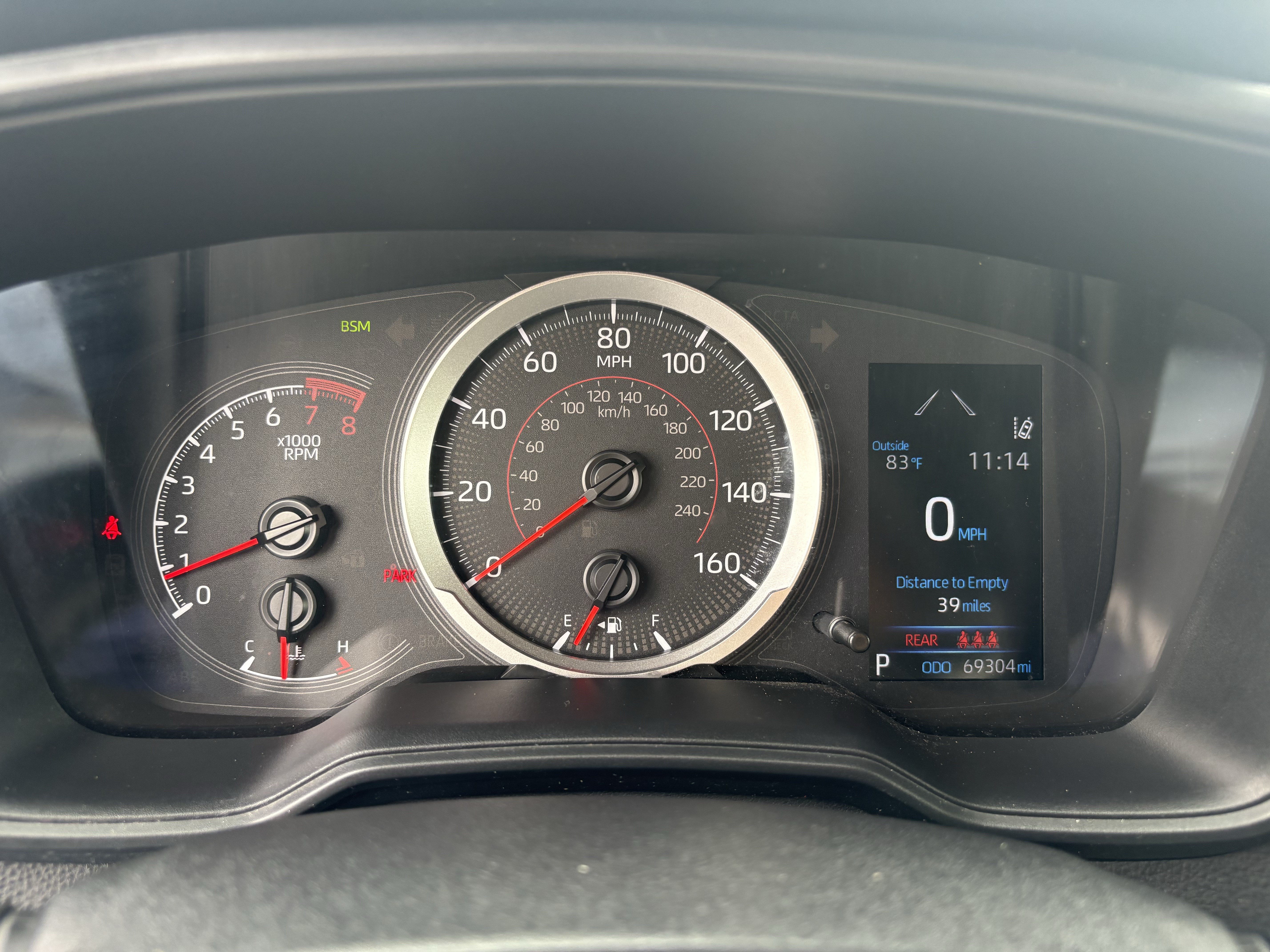 Used 2021 Black Toyota SE image 12