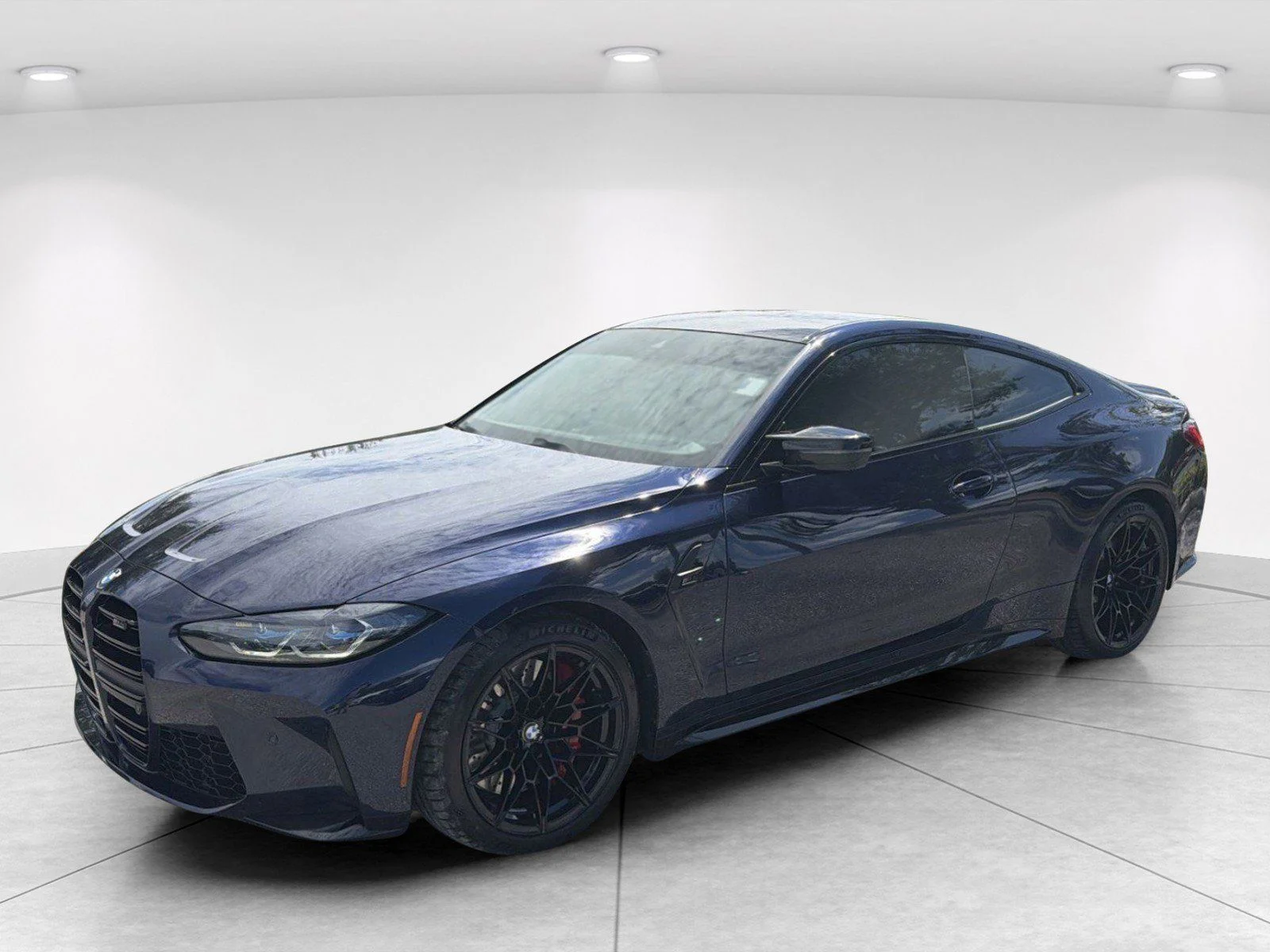 Used 2024 Tanzanite Blue II Metallic BMW Competition image 8