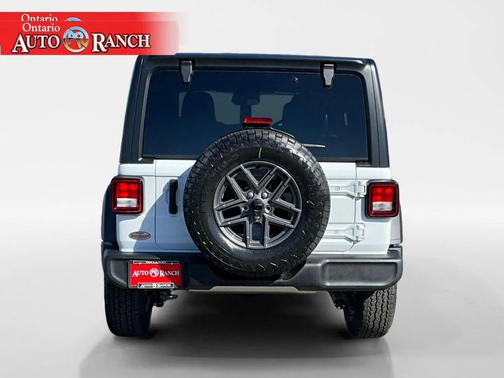 New 2026 Bright White Clearcoat Jeep Sport image 4